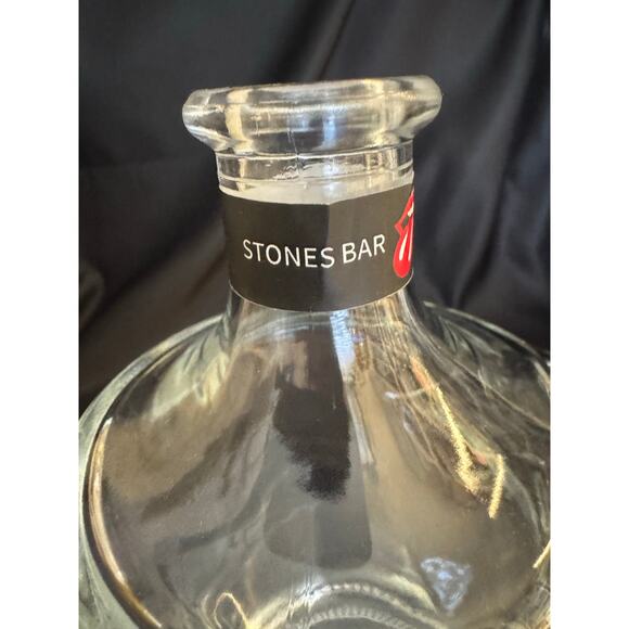 Rolling Stones Anniversary Stones Bar Empty Bottle No Cork - Picture 9 of 11